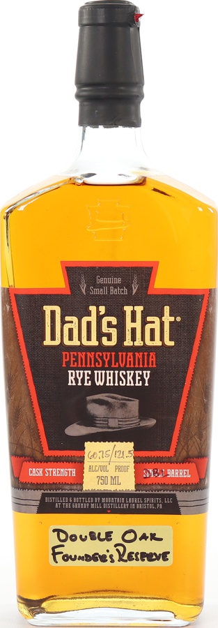 Dad's Hat Double Oak 60.75% 750ml