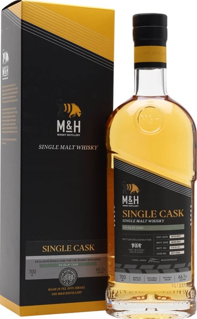 M&H 2017 Ex-Islay cask 2017-0336 The Whisky Exchange 66.1% 700ml