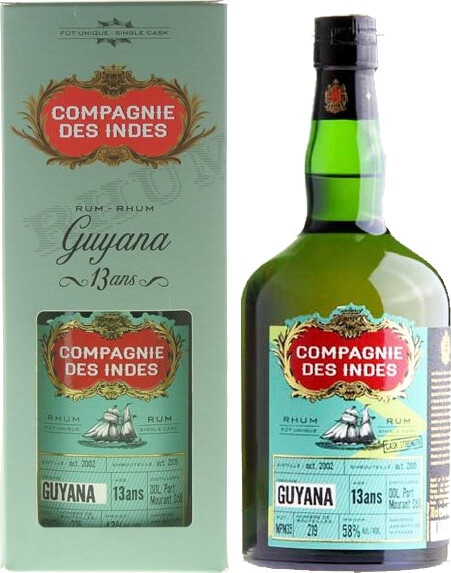 Compagnie des Indes Diamond Guyana 13yo 59.6% 700ml