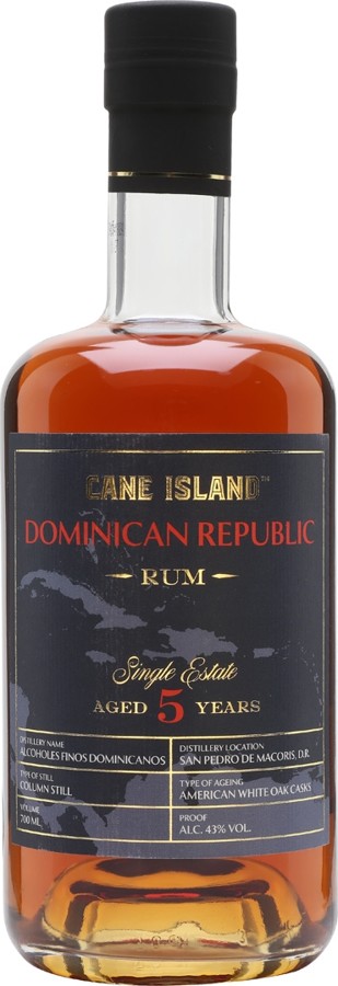 Cane Island Dominican Republic Single Estate 5yo 43% 700ml