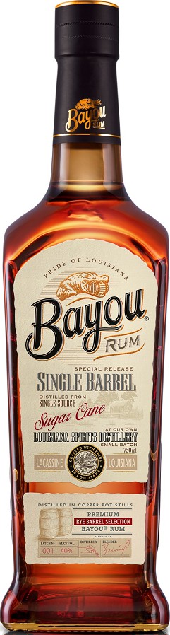 Bayou Single Barrel Batch #1 40% 700ml