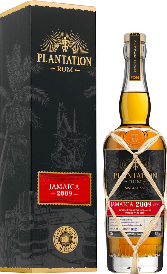 Plantation 2009 Long Pond Jamaica VRW Spanish Orange Wine Cask Finish 12yo 53% 700ml