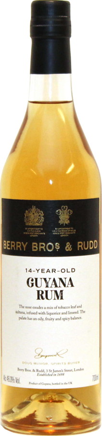 Berry Bros. & Rudd Guyana 14yo 46% 700ml