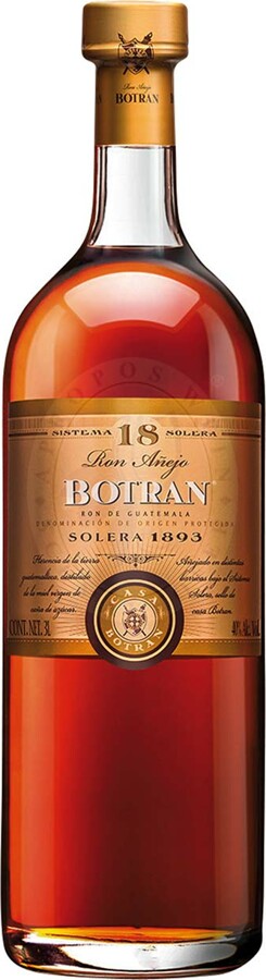 Ron Botran Solera 1893 18yo 40% 3000ml