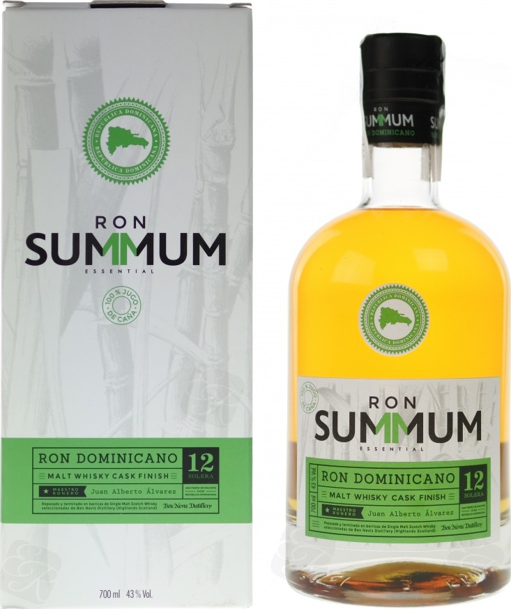 Ron Summum Ron Dominicano Malt Whisky Cask Finished 12yo 43% 700ml