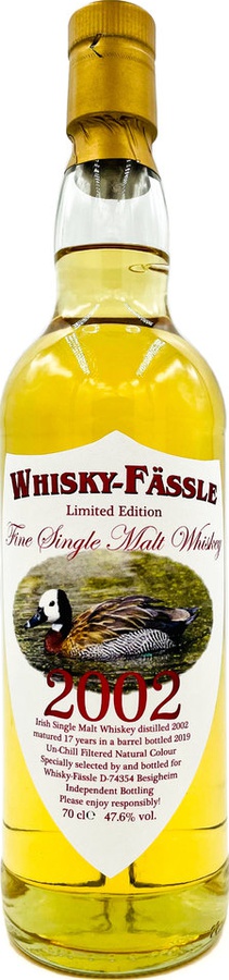 Irish Single Malt Whisky 2002 W-F Limited Edition Barrel 47.6% 700ml