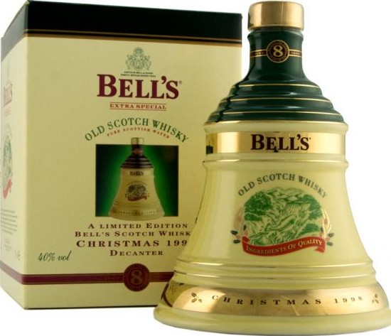 Bell's 8yo Christmas 1998 Decanter Limited Edition 40% 700ml