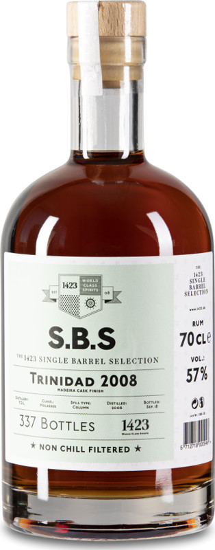 S.B.S 2008 Trinidad 10yo 57% 700ml