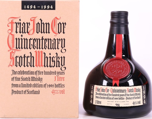 Friar John Cor Quincentenary Decanter 43% 1000ml