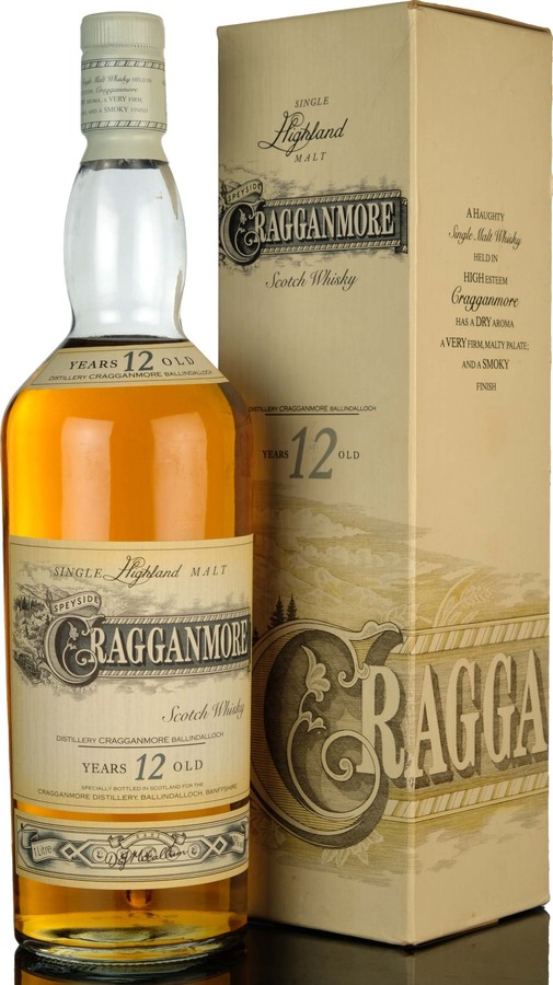 Cragganmore 12yo D. & J. McCallum 40% 1000ml