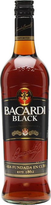 Bacardi Black 37.5% 1000ml