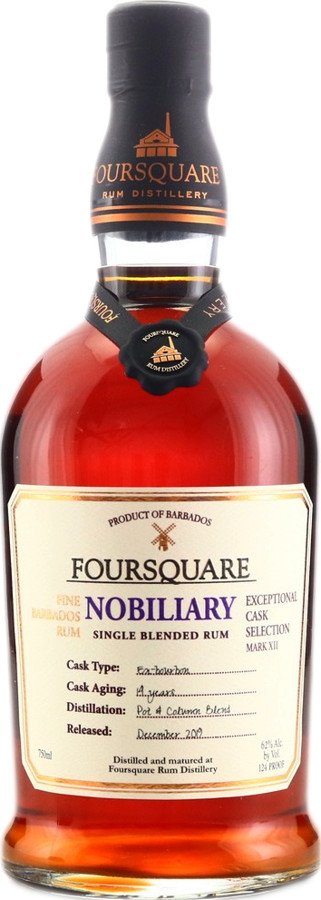 Foursquare Nobiliary Exceptional Cask Selection Mark XII 14yo 62% 750ml