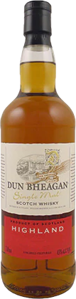 Dun Bheagan Highland IM 43% 700ml