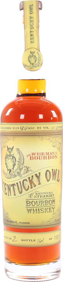 Kentucky Owl Kentucky Straight Bourbon Whisky The Wise Man's Bourbon Batch 2 58.6% 750ml