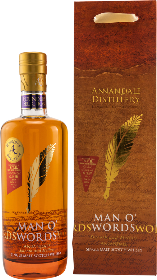 Annandale 2017 Man O Words Founders Selection STR 2017/321 62.1% 700ml