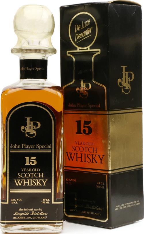 John Player Special 15yo Scotch Whisky Donato & Co. SRL Genoa 43% 750ml