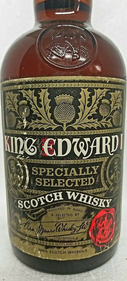 King Edward I Specially Selected Scotch Whisky Martini & Rossi Torino 40% 750ml