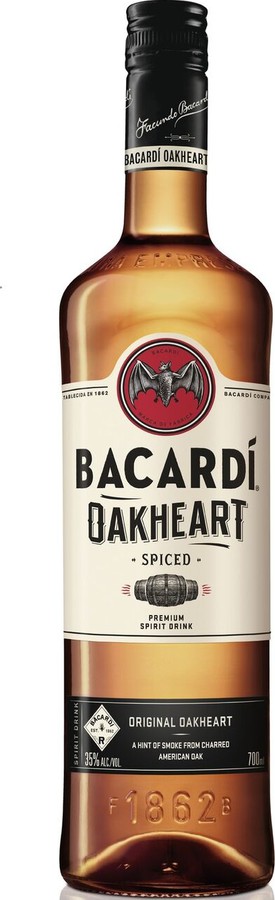 Bacardi Oakheart Spiced Spirit Drink 35% 700ml