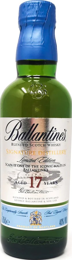 Ballantine's 17yo Signature Distillery Scapa 40% 200ml