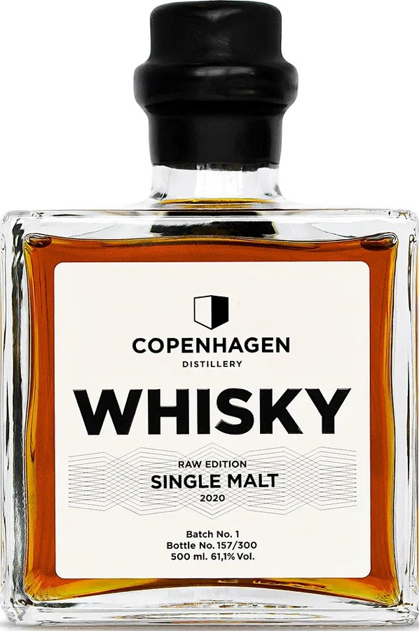 Copenhagen Distillery Single Malt Hungarian Virgin Oak Casks 61.1% 500ml