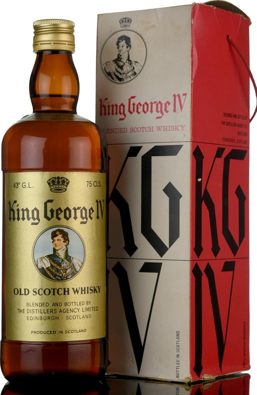 King George IV Old Scotch Whisky 43% 750ml