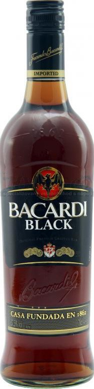 Bacardi Carta Negra 37.5% 700ml