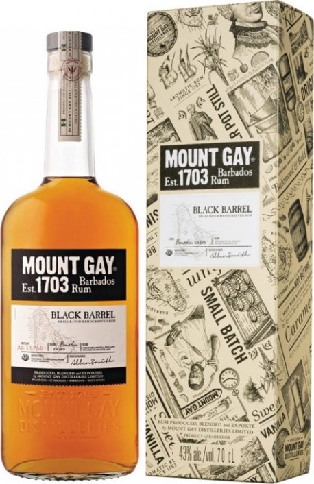 Mount Gay Black Barrel Barbados 43% 700ml