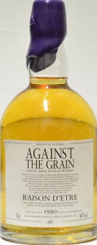 Against the Grain 1990 Od Raison D'Etre Refill Sherry Hogshead #4638 46% 700ml