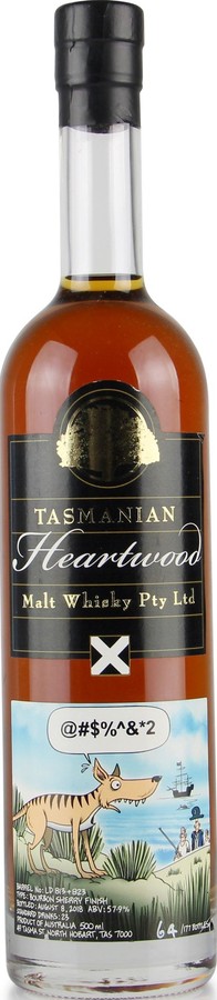 Heartwood @#$% ^& 2 Bourbon Sherry Finish LD813 + 823 57.9% 500ml
