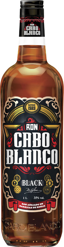 Ron Cabo Blanco Black 35% 1000ml