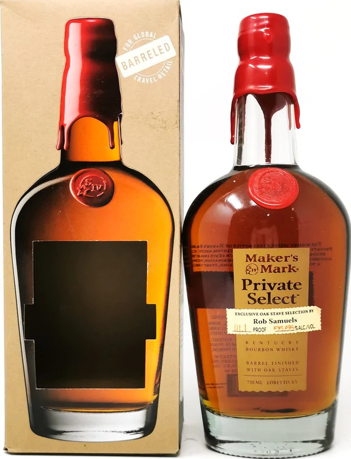 Maker's Mark Private Select Exclusive Oak Stave Selection 55.55% 750ml