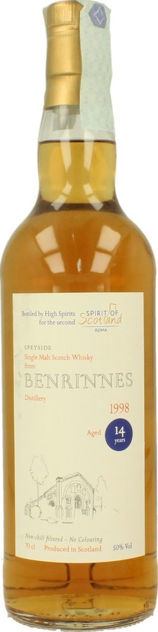 Benrinnes 1998 HSC 50% 700ml
