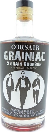 Corsair Artisan Distillery Grainiac 9 Grain Bourbon American Oak 46% 750ml