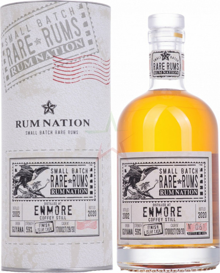 Rum Nation 2002 Enmore 18yo 59% 700ml