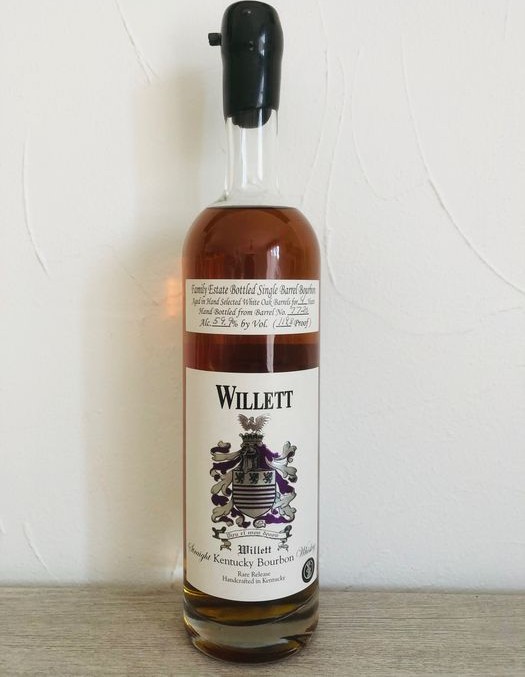 Willett 4yo Family Estate Bottled Single Barrel Bourbon #7714 59.9% 750ml