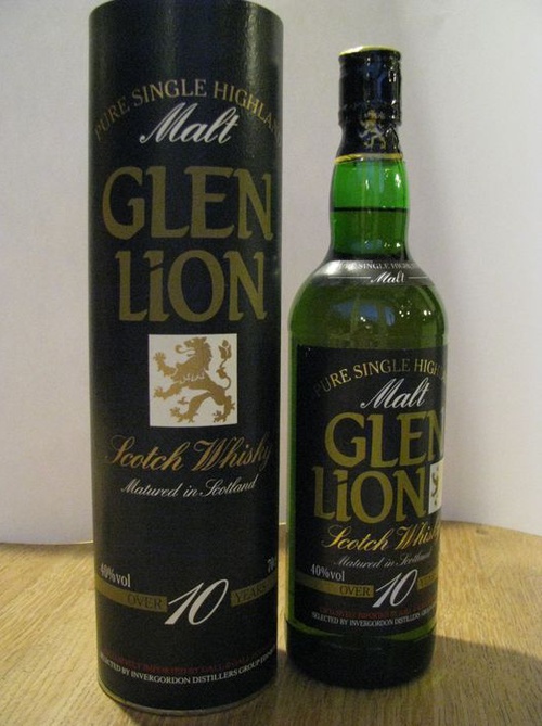 Glen Lion 10yo ID Pure Single Highland Malt 40% 700ml