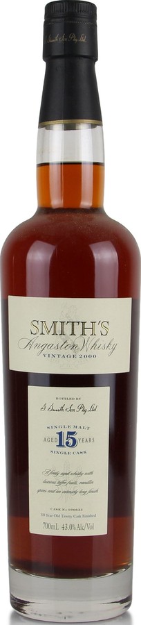 Smith's Angaston Whisky 2000 50yo Tawny Cask Finished #970633 43% 700ml