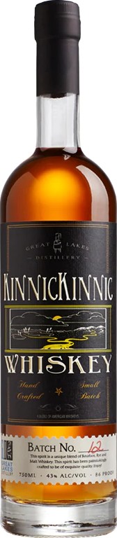 Kinnickinnic Whisky NAS American Oak Barrels Batch No. 12 43% 750ml