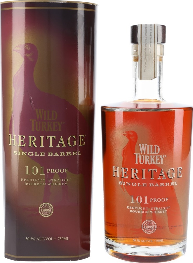 Wild Turkey Heritage Single Barrel 50.5% 750ml
