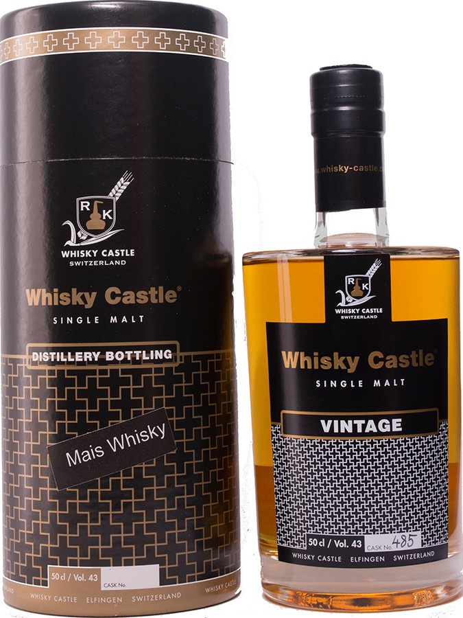 Whisky Castle 2006 Vintage Mais Whisky French Oak #485 43% 500ml