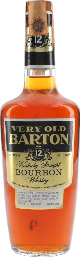 Very Old Barton 12yo 43% 750ml