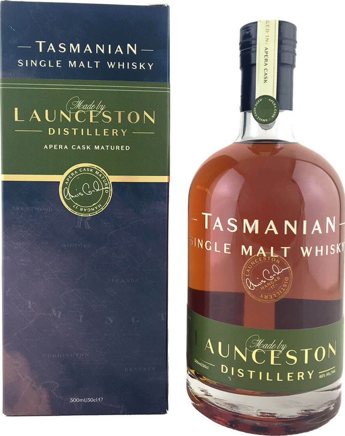 Launceston Tasmanian Single Malt Whisky French Oak Ex-Apera Wine Cask Batch H17-03 46% 500ml