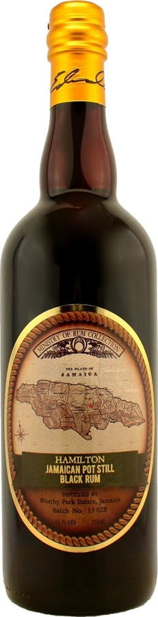 Hamilton Jamaican Pot Still Black Rum 46.5% 750ml