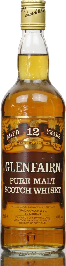 Glenfairn 12yo Pure Malt Scotch Whisky 40% 750ml