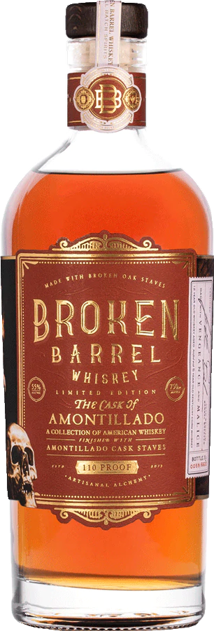 Broken Barrel The Cask of Amontillado Single Oak Series #4405 55% 750ml