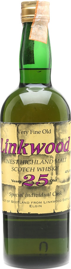 Linkwood 25yo Ses Very Fine Old 40% 750ml