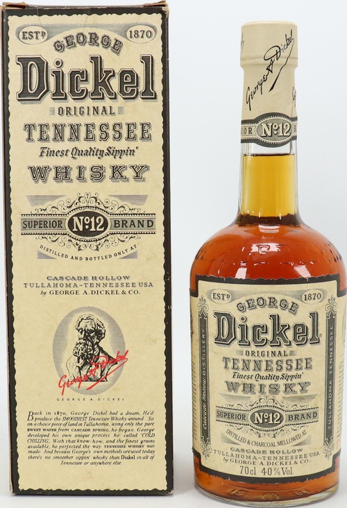 George Dickel #12 Finest Quality Sippin 40% 700ml