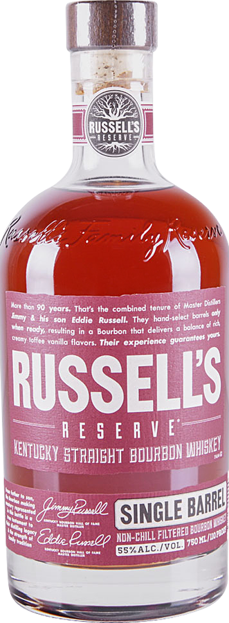 Russell's Reserve Single Barrel Kentucky Straight Bourbon Whisky 16-307 55% 750ml