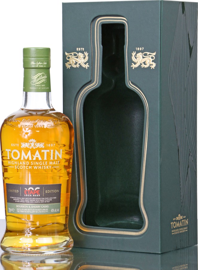 Tomatin Etape Loch Ness Limited Edition Bourbon & Sherry 43% 700ml