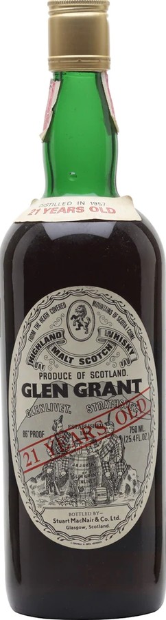 Glen Grant 1958 SMcN Oak Casks 43% 750ml